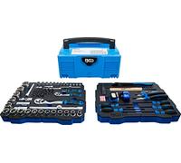 BGS technic Jeu de douilles 3357 – 6,3/12,5 mm, marteau, pinces, tournevis, BGS systainer® 77 pièces