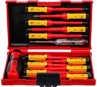 BGS technic BGS Jeu de tournevis VDE avec lames de réserve 13 pièces Quantité:1