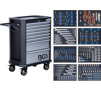 BGS 4007 | Servante d'atelier | 8 tiroirs | avec 299 Outils
