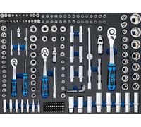 BGS technic Insert de servante d'atelier BGS 4036 – Jeu de clés à douilles 192 pièces
