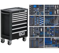 BGS 4114 | Servante d'atelier Profil Exclusive | 8 tiroirs | avec 259 outils