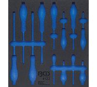 BGS 4122-1 Garniture pour servante d'atelier 2/3, vide pour : Jeu de tournevis, 12 pces.