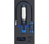 BGS 4146 | Insert de servante d'atelier 1/3 : Lampe à main et lampe magnétique | 3 pièces