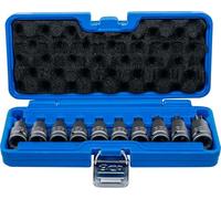 BGS 5097 | Jeu de douilles à embouts à choc | 12,5 mm (1/2") | Profil T (pour Torx) T20 - T70 | 10 pièces