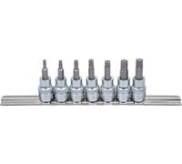 BGS technic Jeu de douilles à embouts 10 mm (3/8") profil T (pour TX) T15 - T50 7 pièces BGS Quantité:1