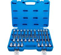 BGS 5180 Assortiment de douilles à embout 12,5 (1/2), denture intérieure, 26 pièces