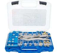 BGS 572 | Assortiment pince grip et oeillets | 275 pièces