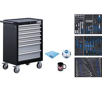 BGS 6065 | Servante d'atelier | 7 tiroirs | avec 129 Outils