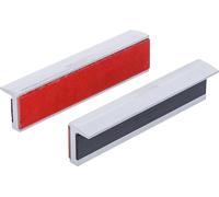 BGS 6799 | Mors de protection pour étau | aluminium | largeur 125 mm | 2 pièces