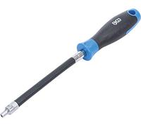BGS 70020 | Tournevis flexible avec poignée ronde | profil E4 | longueur de lame 150 mm