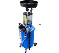 BGS 7003 | Aspirateur d'huile à air comprimé avec réservoir de collecte d'huile usagée | 80 l