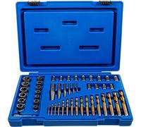 BGS technic KG Jeu d'extracteurs de vis et d'écrous 70329 – mèches gauches 2–18 mm 49 pièces