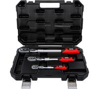 BGS Do it yourself BGS Jeu de cliquets à bascule, extensible, articulé, entraînement carré extérieur 6,3 mm (1/4") - 10 mm (3/8") - 12,5 mm (1/2"), 3 pièces Quantité:1