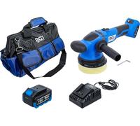 BGS 7394 | Jeu de polisseuse excentrique sur batterie | sans balais | 18 V | avec batterie et chargeur rapide
