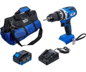 BGS-7397 Kit perceuse-visseuse à percussion sans fil sans balais 65 Nm 18 V avec batterie et chargeur rapide