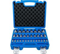 BGS technic Jeu de douilles à embouts six pans femelle BGS 2-19 mm, 1/4-9/16", métriques et pouces, 32 pièces Quantité:1