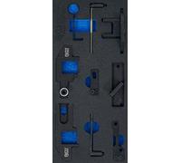 BGS 74606 | Insert de servante d'atelier 1/3 : Coffret de calage | pour PSA 1.0 EB0 / 1.2 EB2 essence