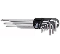 BGS 777 | Jeu de clés allen | extra longues | Profil TS (pour Torx Plus) TS10 - TS50 | 9 pièces