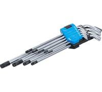 BGS 794 | Jeu de clés allen | extra longues | Profil T (pour Torx) avec perçage T10 - T50 | 9 pièces