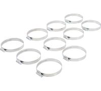 BGS 8095-60x80 | Colliers | inoxydable | 60 x 80 mm | 10 pièces