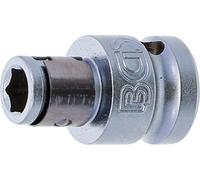 BGS 8225 | Adaptateur avec bille de retenue | 10 mm (3/8") | six pans intérieurs 6,3 mm (1/4")