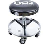 BGS 8388 | Tabouret d'atelier avec 5 rouleaux | Ø 360 mm