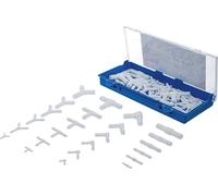Bgs Technic - 100 Connecteurs (raccords) Pour Durites En Caoutchouc Et Plastiques
