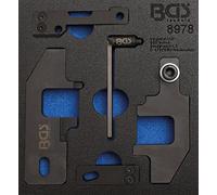 BGS technic - Insert pour servante d'atelier 1/6 - Coffret de calage PSA/Toyota 1.0/1.2 VTi - 8978