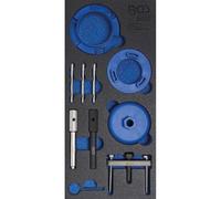 BGS 9010 | Insert de servante d'atelier 1/3 : Coffret de calage | pour Jaguar, Land Rover, Ford, Citroën 2.0, 2.2, 2.4, 3.2 diesel