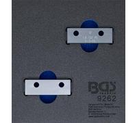 BGS 9262 | Insert de servante d'atelier 1/6 : Jeu d’outils de verrouillage d'arbre à came | pour Fiat, Lancia, Alfa Romeo 1.8l 130 PS