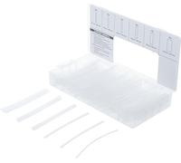 BGS 9405 | Assortiment de gaines rétractables | transparentes | 150 pièces