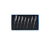 Bgs Coffret fraises HSS pour perceuse - 7 pièces