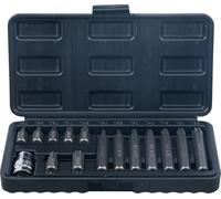 BGS Diy 5040 | Jeu d’embouts | 10 mm (3/8") | profil en T (pour Torx) | 15 pièces