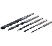 BGS Do it yourself Jeu de mèches bois 4 - 10 mm Six pans 5 pièces BGS Quantité:1