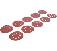 BGS Do it yourself Jeu de feuilles abrasives pour ponçeuse excentrée Ø 125 mm Cal. 40 - 180 25 pièces BGS Do it yourself Quantité:1
