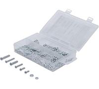 BGS Do it yourself Assortiment de vis et écrous métriques M4 / M5 125 pièces BGS Do it yourself Quantité:1