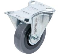 BGS Do it yourself BGS Roue fixe avec socle à visser Ø 75 mm Quantité:1
