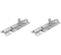 BGS Diy 88081 - Loquet - Acier inoxydable - 100 mm (Lot de 2)
