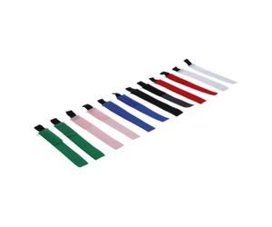 BGS Do it yourself Assortiment de bandes auto-agrippante 20 x 190 mm 12 pièces BGS Do it yourself Quantité:1