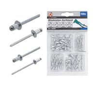 BGS Do it yourself BGS Assortiment de rivets pop Ø 2,4 - 4,8 mm 100 pièces Quantité:1