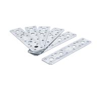 BGS Do it yourself BGS Assortiments de pattes de fixation plates 180 x 40 x 2 mm 6 pièces Quantité:1