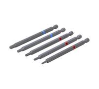 BGS Do it yourself BGS Jeu d’embouts, entraînement hexagonal extérieur 6,3 mm (1/4"), hexagone intérieur, profil T (pour TX), longueur 110 mm, 5 pièces Quantité:1