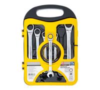 BGS Do it yourself BGS Jeu de clés mixtes à cliquet 8 - 19 mm 7 pièces Quantité:1