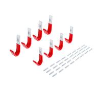 BGS Do it yourself BGS Jeu de crochets muraux Do it yourself 8 pcs. Quantité:1