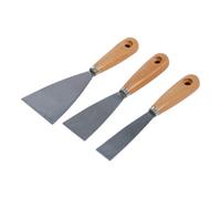 BGS Do it yourself BGS Jeu de spatules, manche en bois, 30 / 50 / 80 mm, 3 pièces Quantité:1