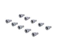 BGS Do it yourself Jeu d’embouts butée profondeur – 10 pièces hex 6,3 mm PH2 pour plaques de plâtre