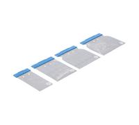 BGS Do it yourself Jeu de couteaux à mastiquer acier à ressorts 50 / 80 / 100 / 120 mm 4 pièces BGS Do it yourself Quantité:1