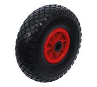 BGS Do it yourself Roue pour diable/chariot de transport PU, rouge/noir 260 mm BGS Do it yourself Quantité:1