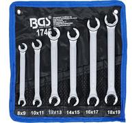 BGS technic Jeu de clés à tuyauter 8 x 9 - 18 x 19 mm 6 pièces Kraftmann Quantité:1