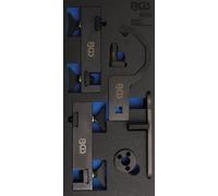 BGS Garniture de servante d'atelier 1/3 : Jeu d'outils de réglage du moteur pour Jaguar / Land Rover 5.0 V8 - 9009